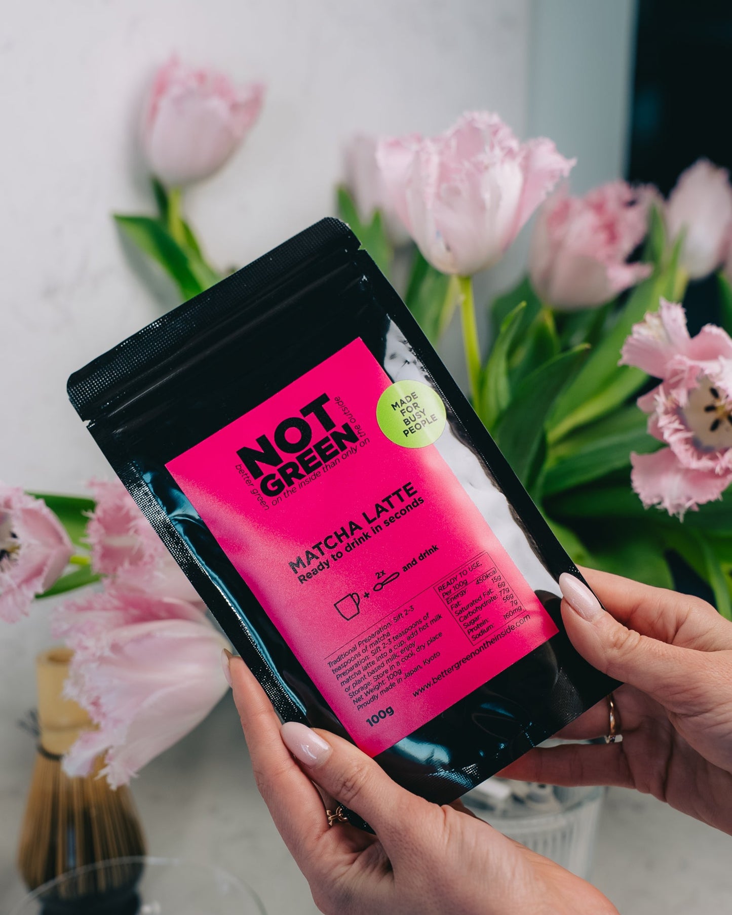 Matcha latte, ready to use, 100g