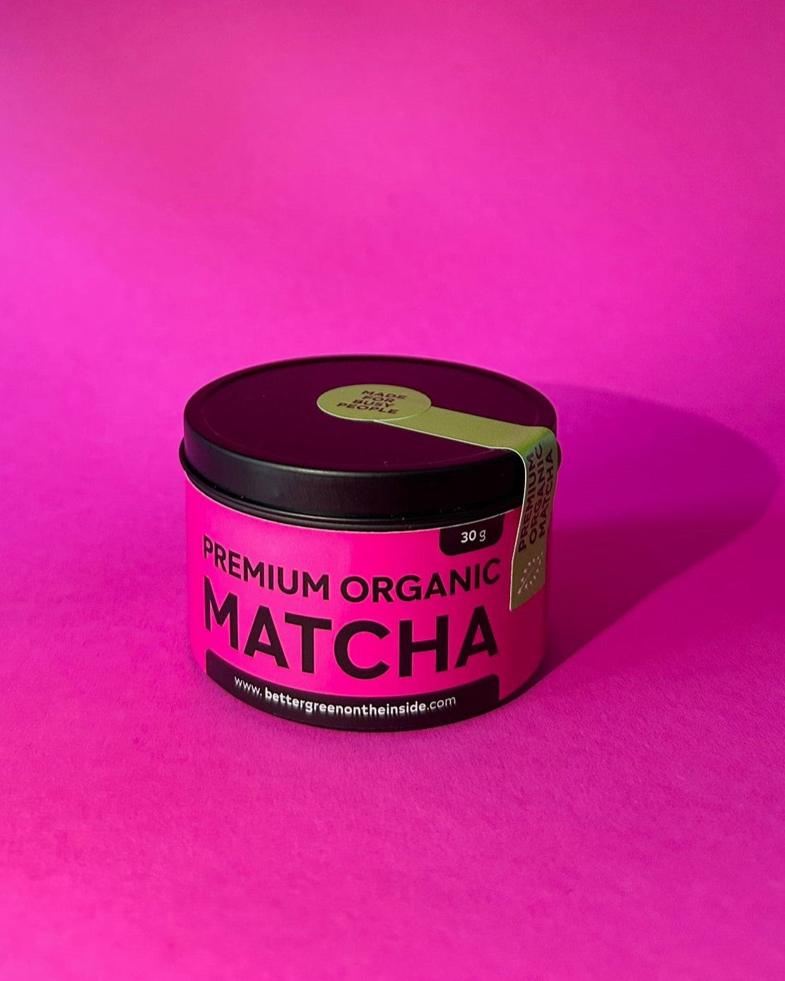 Matcha ceremonial, organic and premium quality, 30g
