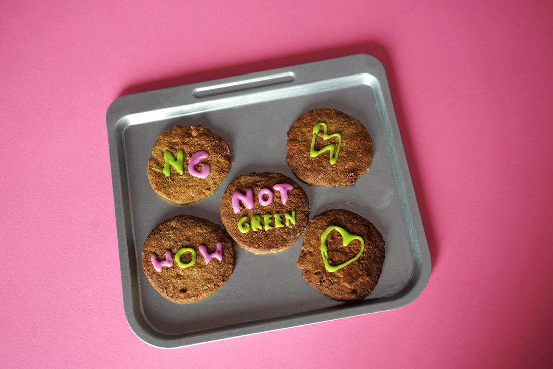 Recipe: Festive Matcha Gingerbread Cookies
