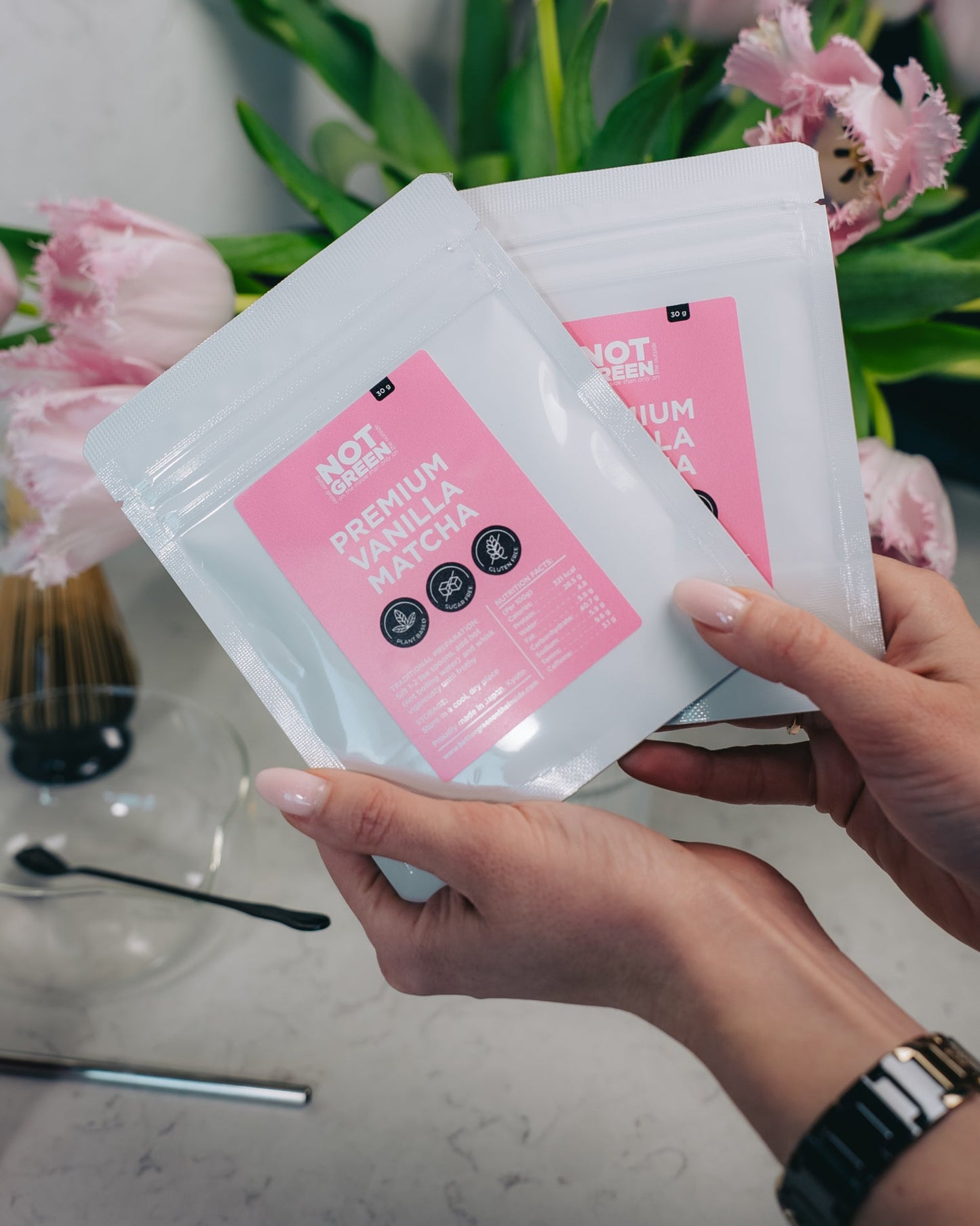 Matcha Vanilla, premium quality, 30g